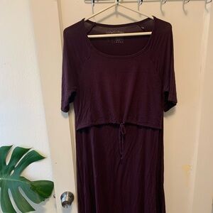 Latched Mama OG drawstring dress size L